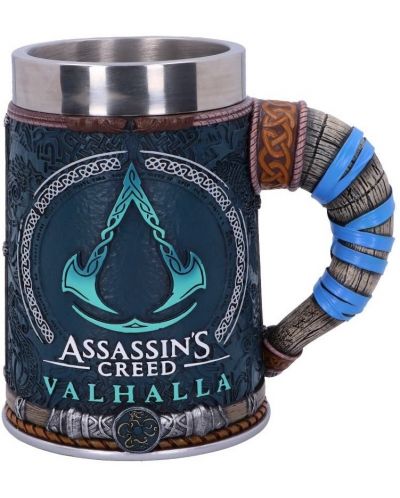 Ποτήρι μπύρας Nemesis Now Assassin's Creed - Valhalla Logo - 1