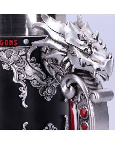 Ποτήρι μπύρας Nemesis Now Games: Dungeons & Dragons - Logo - 5