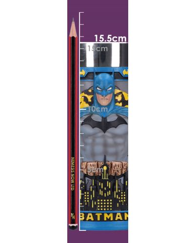 Ποτήρι μπύρας Nemesis Now DC Comics: Batman - The Caped Crusader - 10