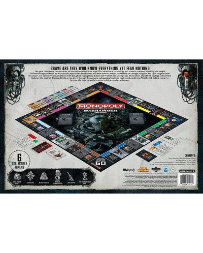 Επιτραπέζιο παιχνίδι Hasbro Monopoly - Warhammer - 5