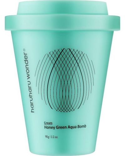 Haruharu Wonder  Κρέμα προσώπου Honey Green Aqua Bomb, 90 g - 1
