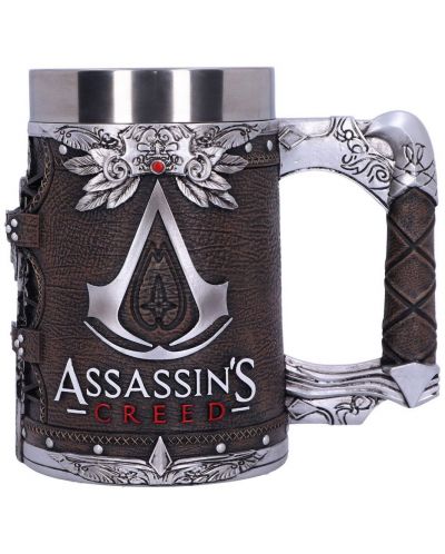 Ποτήρι μπύρας Nemesis Now Games: Assassin's Creed - Logo (Brown) - 1