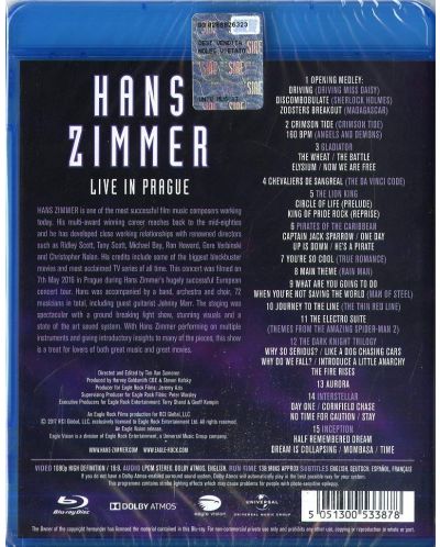 Hans Zimmer - Live In Prague (Blu-Ray) - 2