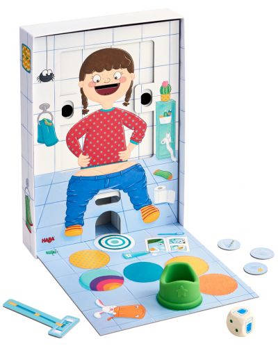 Παιδικό παιχνίδι Haba - Στην τουαλέτα - 2