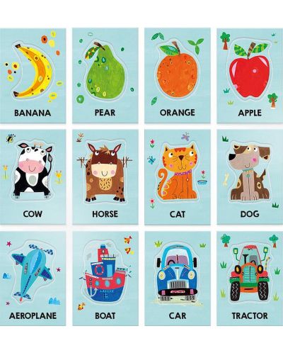 Εκπαιδευτικές κάρτες flash Headu Montessori - Πρώτες λέξεις - 2
