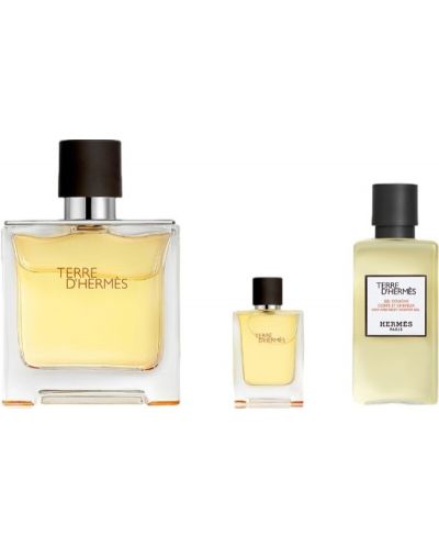 Hermes Terre D’Hermès Σετ - Eau de Parfum, 75 и 5 ml + Αφρόλουτρο, 40 ml - 2