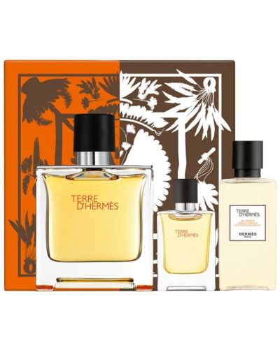 Hermes Terre D’Hermès Σετ - Eau de Parfum, 75 и 5 ml + Αφρόλουτρο, 40 ml - 1