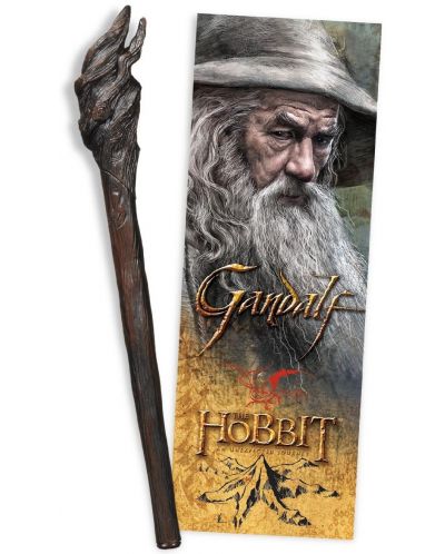 Στυλό και διαχωριστικό βιβλίων The Noble Collection Movies: The Hobbit - Gandalf - 1
