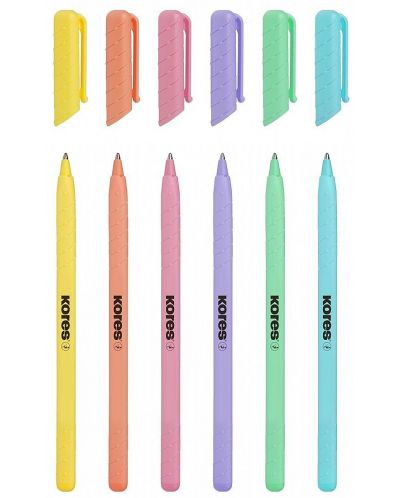 Στυλό  Kores - Кor-М, Παστέλ χρώματα, ποικιλία - 1