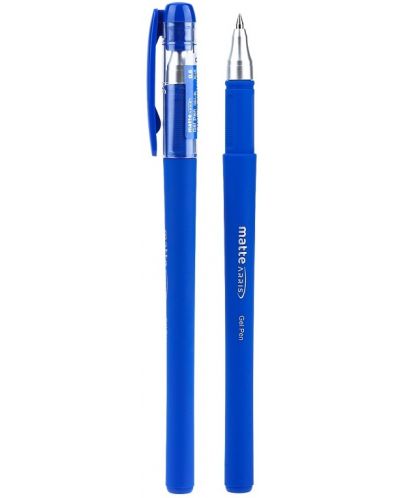 Στυλό gel Deli Matte Arris - EG64BL, Μπλε - 1