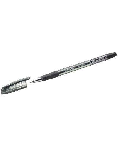 Στυλό με βελόνα  Stabilo - Bille, Hi-Flux, μαύρο - 2