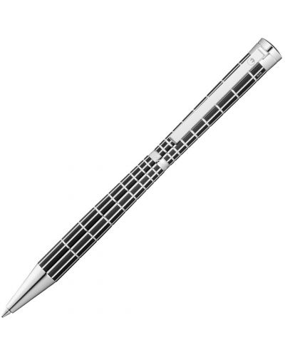 Στυλό Waldmann Xetra - ασήμι, μαύρο - 1