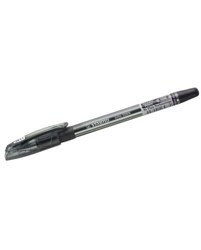 Στυλό με βελόνα  Stabilo - Bille, Hi-Flux, μαύρο - 1