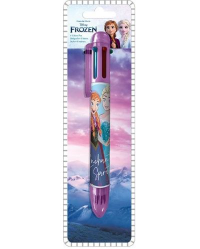 Στυλό με 6 χρώματα Kids Licensing - Frozen - 2
