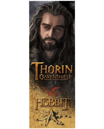 Στυλό και διαχωριστικό βιβλίων The Noble Collection Movies: The Hobbit - Thorin - 3