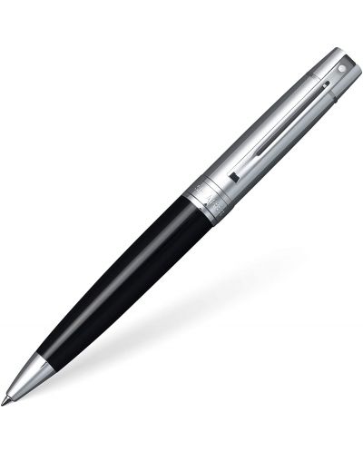 Στυλό Sheaffer - 300, μαύρο με ασήμι - 1