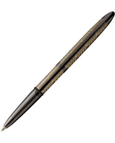 Στυλό Fisher Space Pen 400 - Black Titanium Nitride, κελτική πλεξούδα - 1