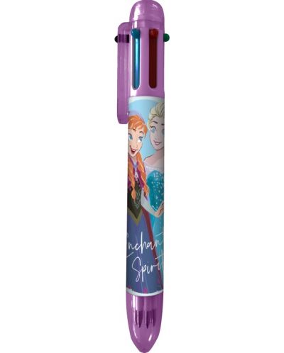 Στυλό με 6 χρώματα Kids Licensing - Frozen - 1