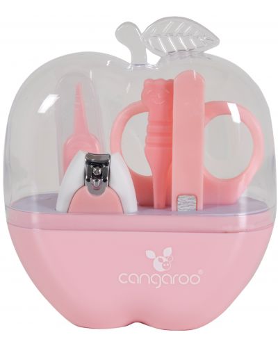 Σετ υγιεινής Cangaroo - Apple, ροζ - 1