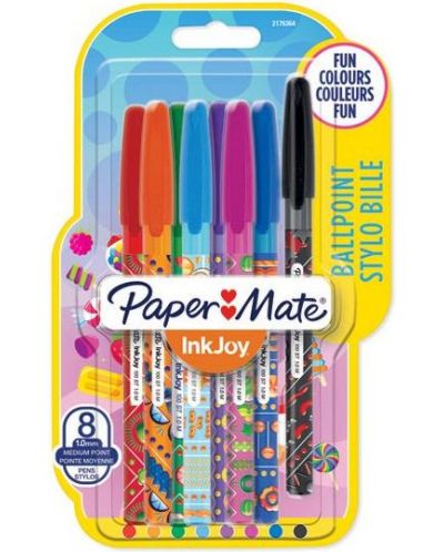 Στυλό Paper Mate Ink Joy - Candy Pop, 1,0 mm, 8 χρώματα - 1