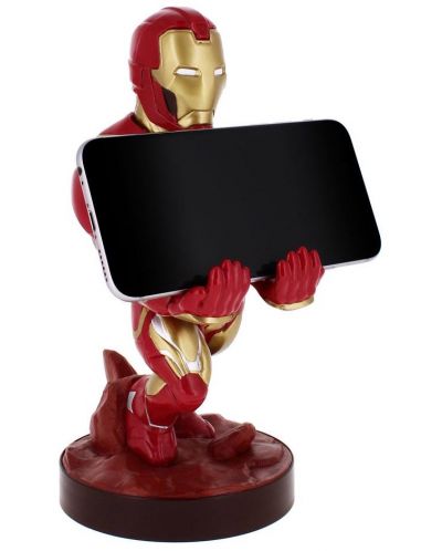 Βάση τηλεφώνου EXG Marvel: Iron man - Iron Man, 20 cm - 4