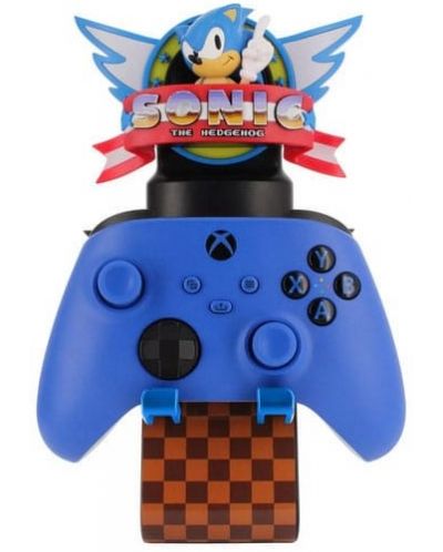 Αγαλματίδιο-βάση  EXG Games: Sonic the Hedgehog - Sonic Logo (Ikon), 20 cm - 3
