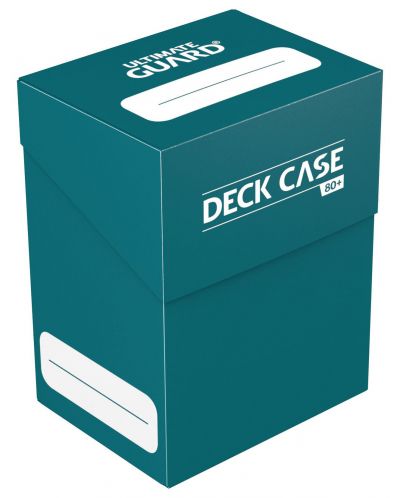 Κουτί για κάρτες Ultimate Guard Deck Case 80+ Standard Size Petrol Blue - 1