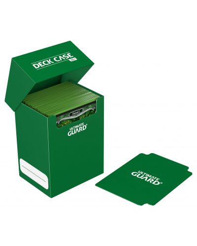 Κουτί καρτών  Ultimate Guard Deck Case 80+ Standard Size Green - 4