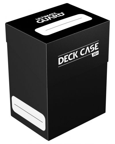 Κουτί καρτών Ultimate Guard Deck Case 80+ Standard Size Black - 1