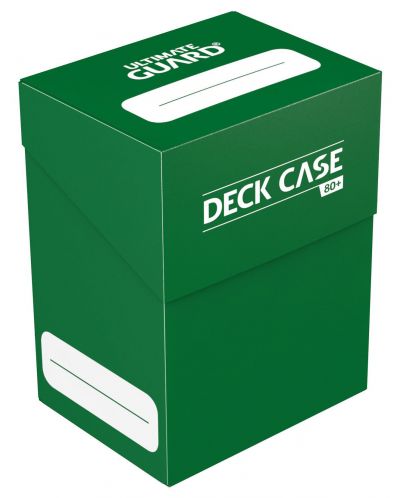 Κουτί καρτών  Ultimate Guard Deck Case 80+ Standard Size Green - 1