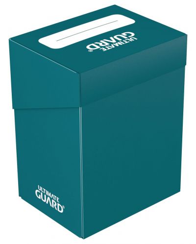 Κουτί για κάρτες Ultimate Guard Deck Case 80+ Standard Size Petrol Blue - 2