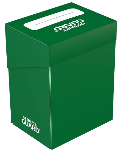 Κουτί καρτών  Ultimate Guard Deck Case 80+ Standard Size Green - 2