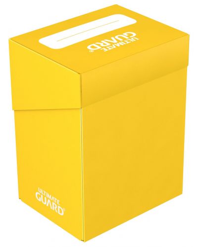 Κουτί για κάρτες Ultimate Guard Deck Case 80+ Standard Size Yellow - 2