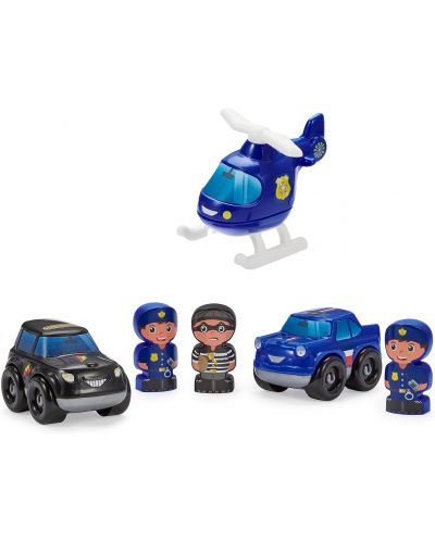 Σετ παιχνιδιών Ecoiffier Abrick - Αστυνομικό τμήμα - 2