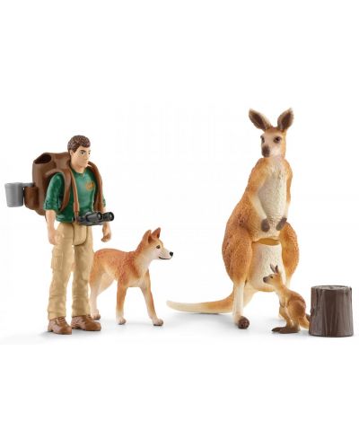 Σετ παιχνιδιού Schleich Wild Life - Ταξίδι με σακίδιο στην Αυστραλία, μέρος 9 - 2