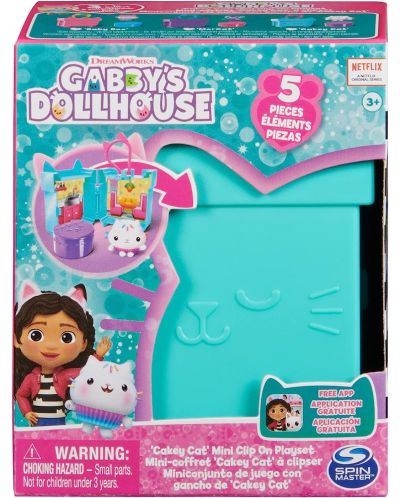 Σετ παιχνιδιού Gabby's Dollhouse - Σπίτι, Cakey - 5