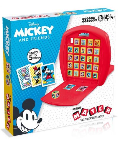 Παιχνίδι με κάρτες και ζάρια Top Trumps Match - Ο Μίκυ και οι φίλοι - 1
