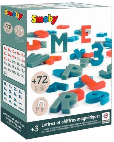 Σετ παιχνιδιού Smoby - Μαγνητικοί αριθμοί και γράμματα - 1