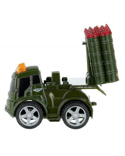 Σετ παιχνιδιού GT -στρατιωτικά φορτηγά, 4 τεμάχια - 2