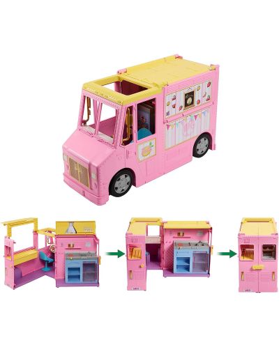 Σετ παιχνιδιών Barbie - Φορτηγό λεμονάδας - 2