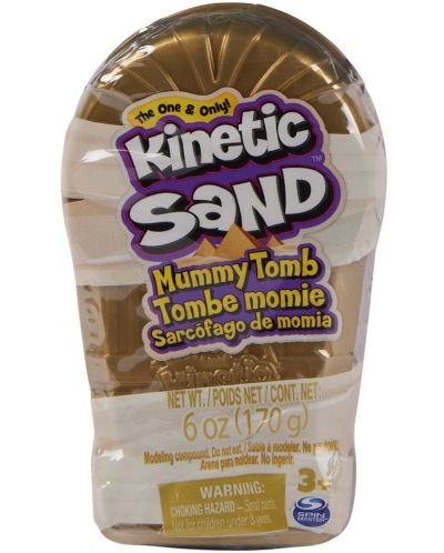 Σετ παιχνιδιού με κινητική άμμο Spin Master - Kinetic Sand,Μούμια, ποικιλία - 1