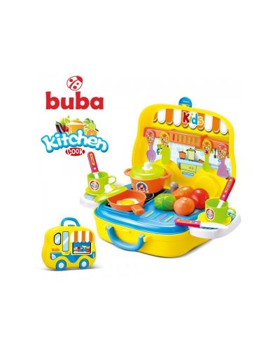 Παιδική κουζίνα σε βαλίτσα Buba Kitchen Cook - 1