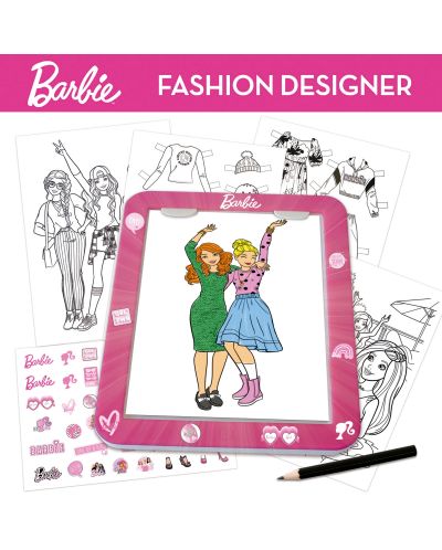 Σετ παιχνιδιού  Educa - Barbie σχεδιαστής μόδας - 2