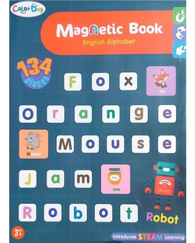 Παιδικό μαγνητικό αλφάβητο  Raya Toys -134 μέρη - 1