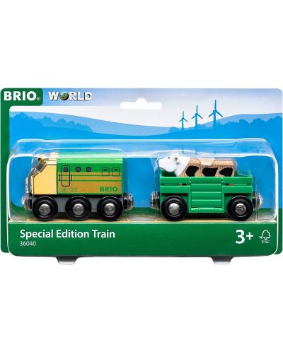 Σετ παιχνιδιού Brio World - Αγροτικό τρένο, ειδική έκδοση - 4