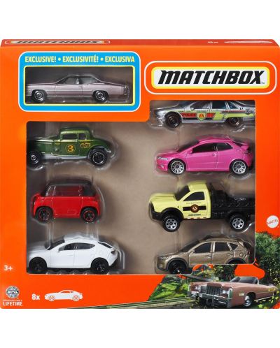 Σετ παιχνιδιού Matchbox - Οχήματα, 8 τεμάχια, ποικιλία - 3