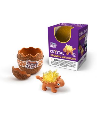 Σετ παιχνιδιού Science Can - Αυγό δεινοσαύρου με κρύσταλλα, ποικιλία - 9