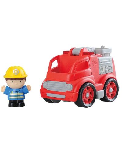 Σετ παιχνιδιού PlayGo -Πυροσβεστικό όχημα με φιγούρα  - 1