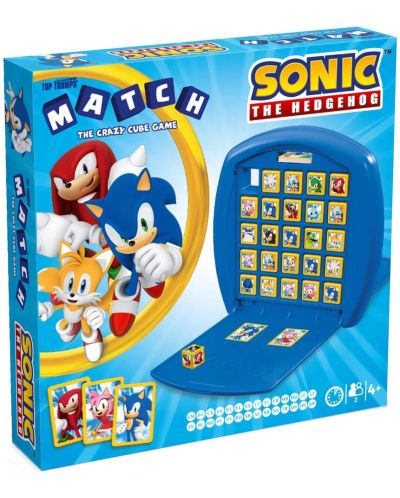 Παιχνίδι με κάρτες και κύβους Top Trumps Match - Sonic - 1