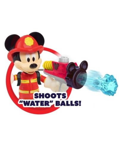 Σετ παιχνιδιού Just Play Disney Junior - Μίκυ Μάους πυροσβέστης και αξεσουάρ - 2